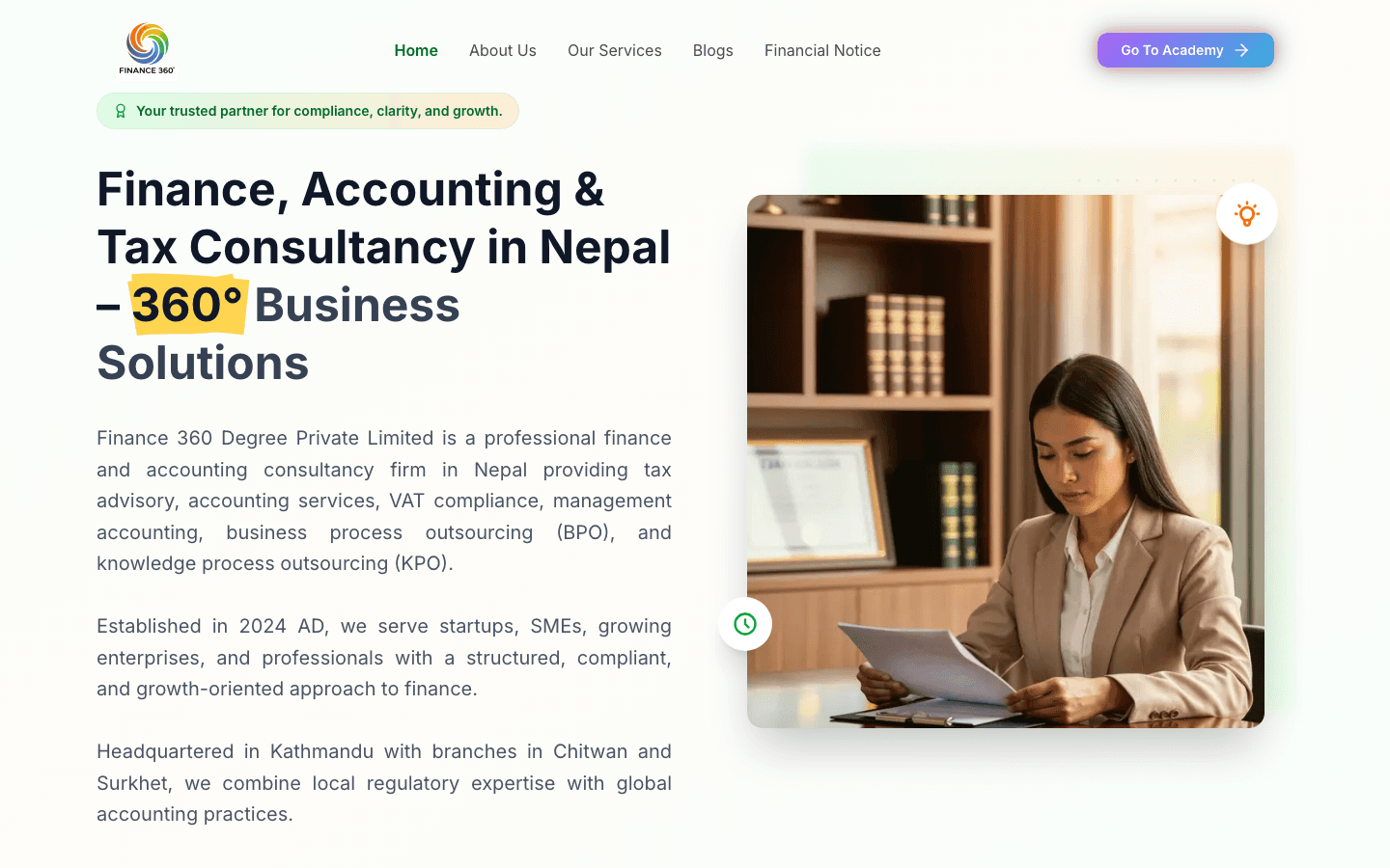 Finance 360 Degree