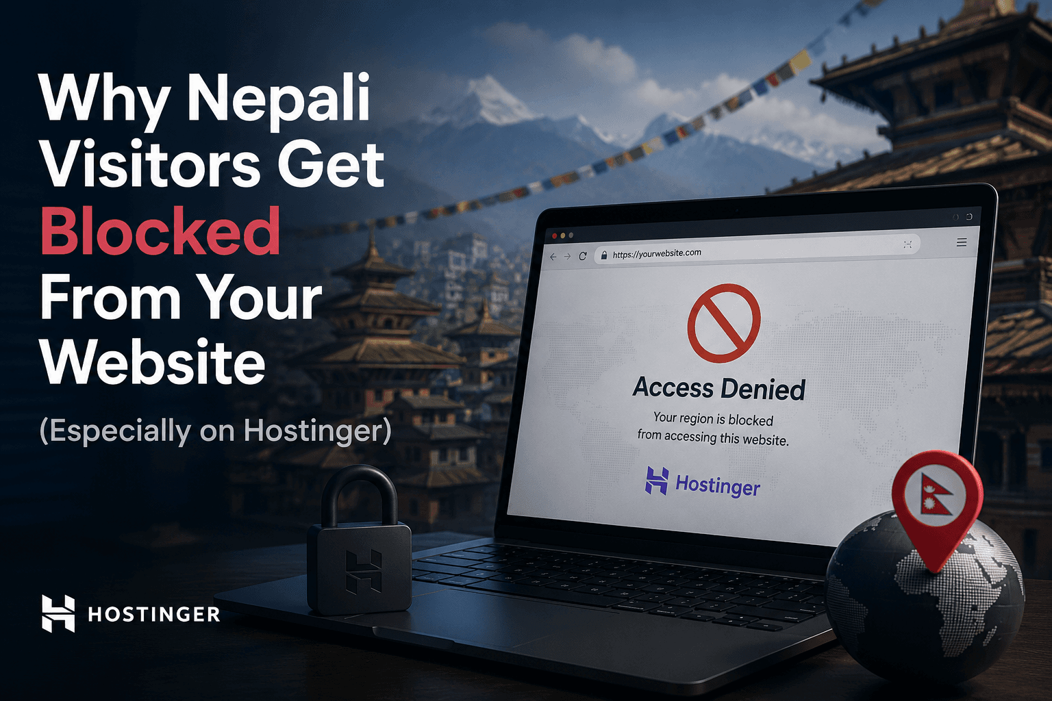 Why Nepali Visitors Get Blocked From Your Website (Especially on Hostinger)