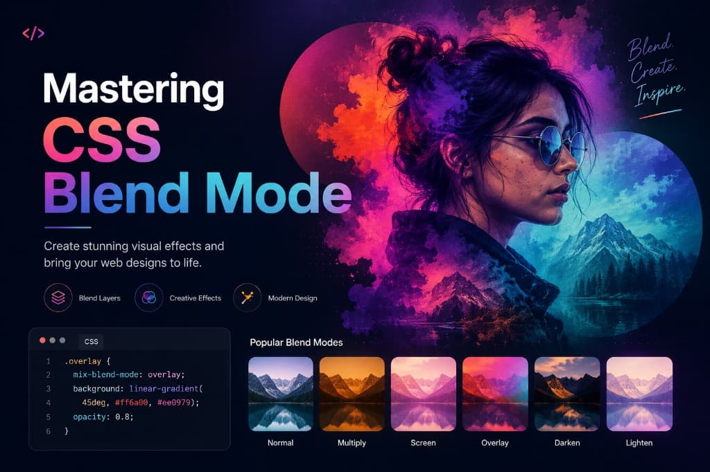 Mastering CSS Blend Modes: Create Stunning Visual Effects
