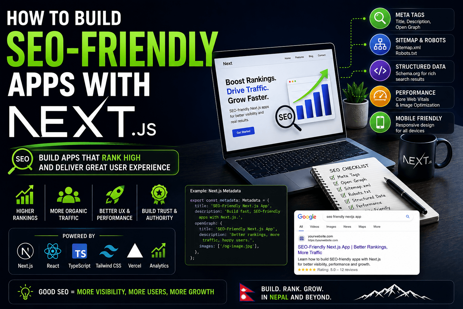 How to Build SEO-Friendly Apps with Next.js